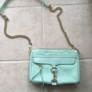 Rebecca Minkoff Mini Mac in mint